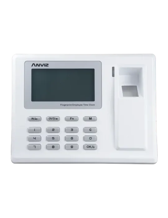ANVIZ Control de presencia - Huella y PIN - 2.000 usuarios | 50.000 re