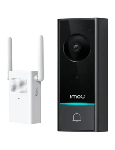 IMOU Kit Doorbel DB60 5MP - WiFi 2.4 GHz / 6200 mAh ó AC 12~24V - 164º