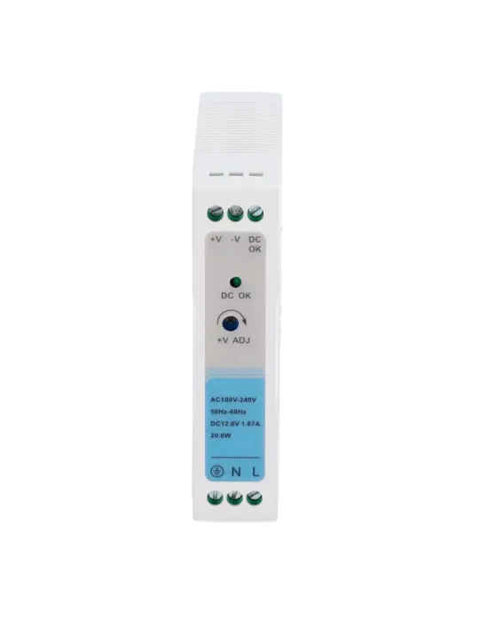 MARCA BLANCA Fuente de alimentación - Salida DC 12 V 1.67 A / 20 W - V