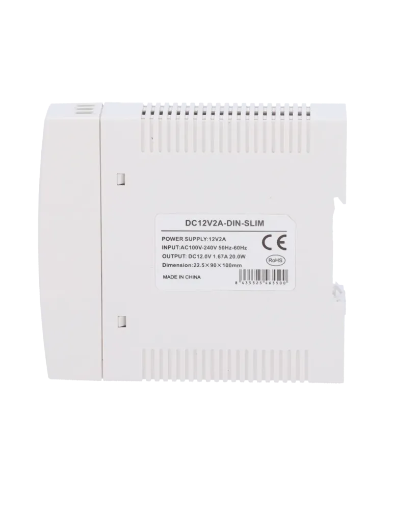 MARCA BLANCA Fuente de alimentación - Salida DC 12 V 1.67 A / 20 W - V