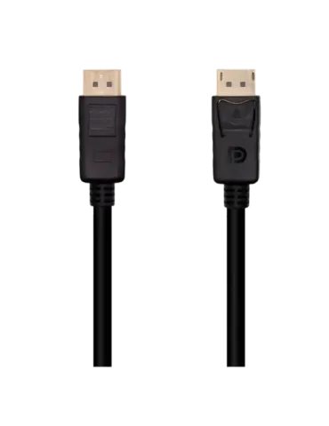 MARCA BLANCA Cable DisplayPort - Conectores DP macho - 4K@60Hz - 2 m -