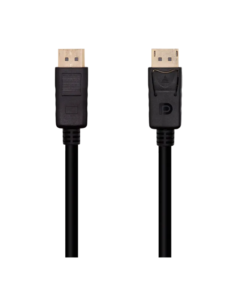 MARCA BLANCA Cable DisplayPort - Conectores DP macho - 4K@60Hz - 2 m -