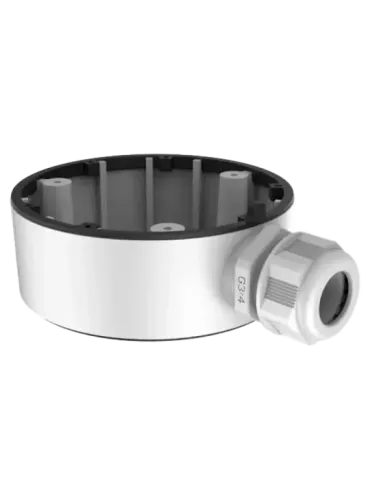 HIKVISION Caja de conexiones Hikvision - Para cámaras domo - Apto para