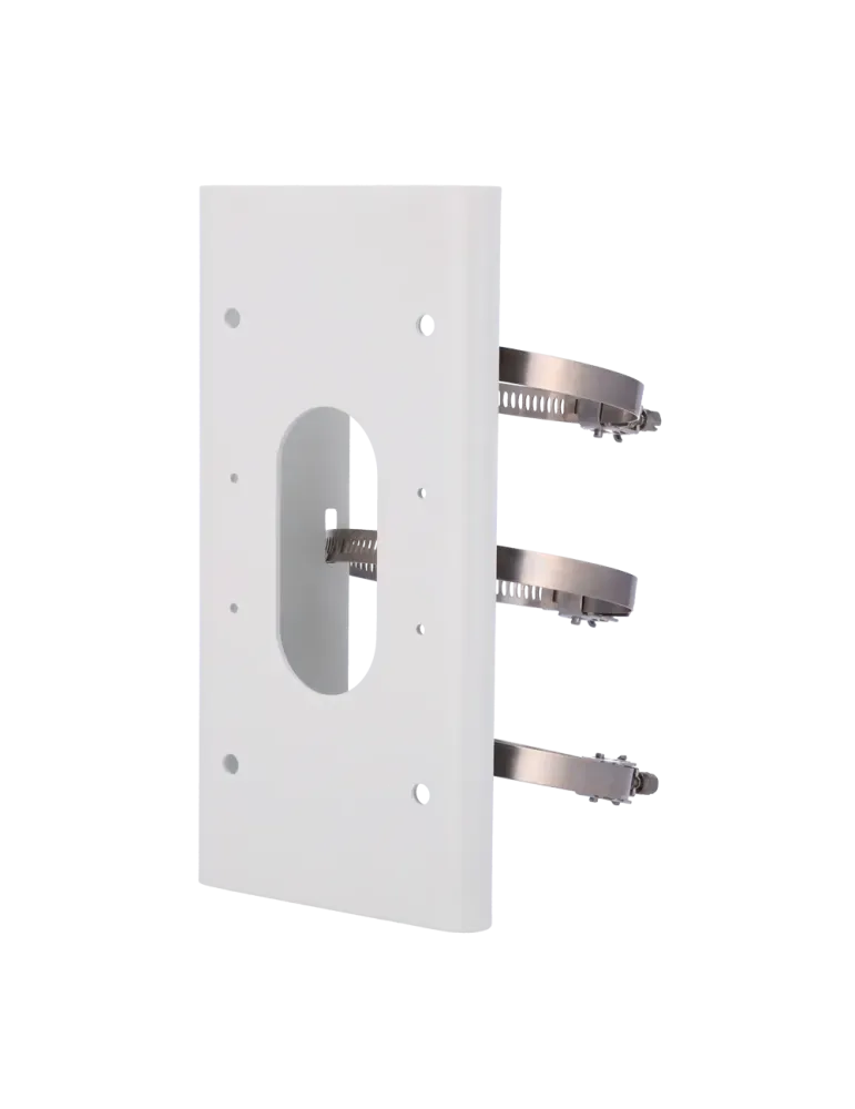 HIKVISION Soporte de poste Hikvision - Para cámaras Domo Motorizadas -