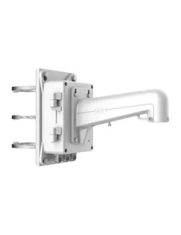 HIKVISION Soporte de poste - Caja de conexiones incluida - Apto para u