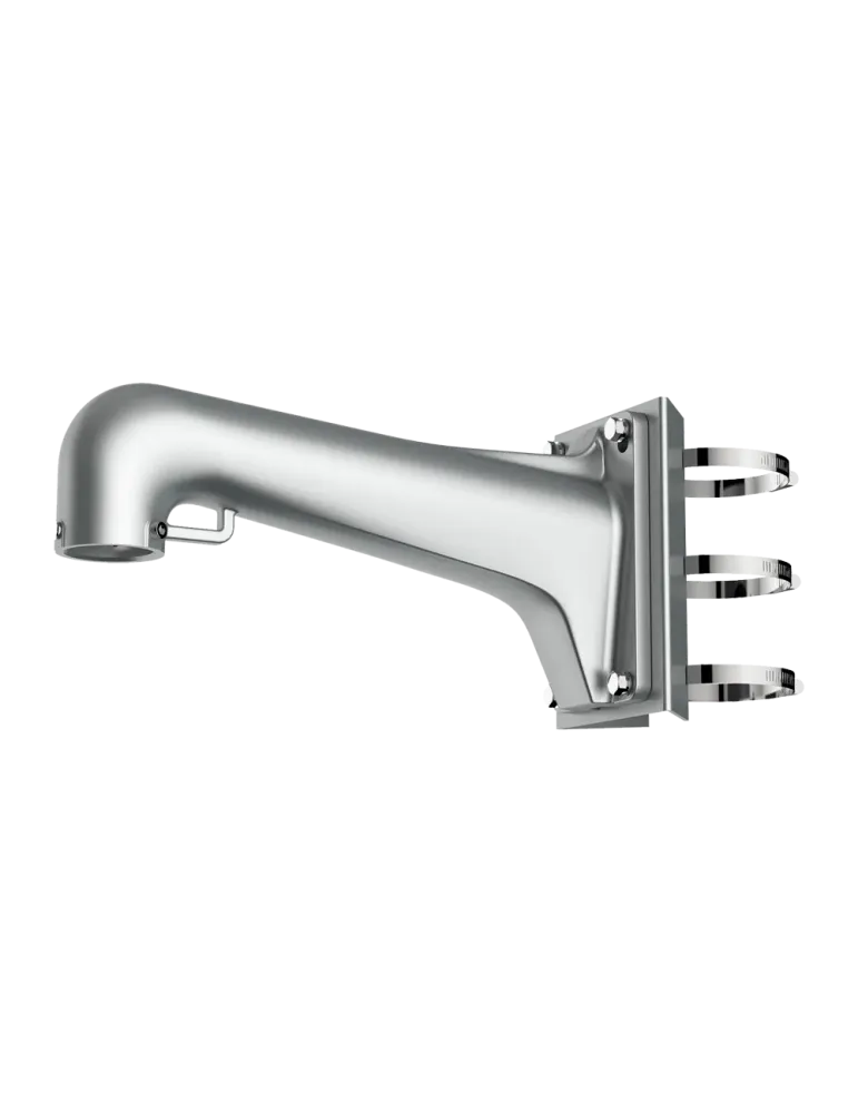 HIKVISION Soporte de poste para domos - Diámetro ajustable 67~127 mm -