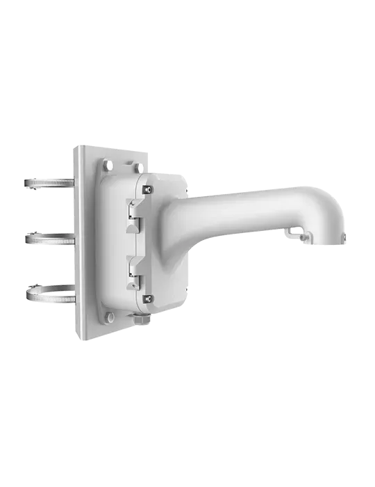 HIKVISION Soporte de poste - Caja de conexiones - Apto para uso en ext