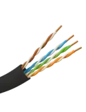 Hikvision cable UTP categoría 5E - Conductor OFC, 99,5% cobre - Materi