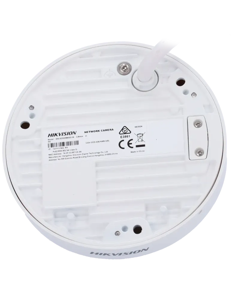 HIKVISION PRO Hikvision - Cámara Domo IP gama PRO - Resolución 8 Megap