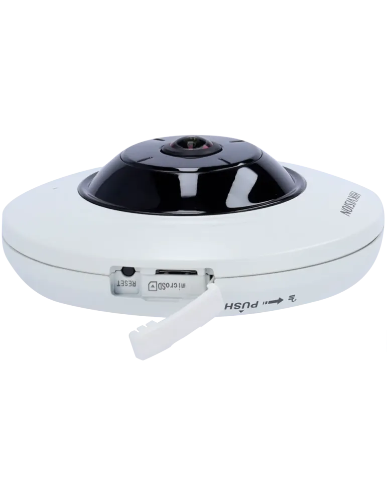 HIKVISION PRO Hikvision - Cámara IP Fisheye 5 Mpx (2560×1920) - Lente