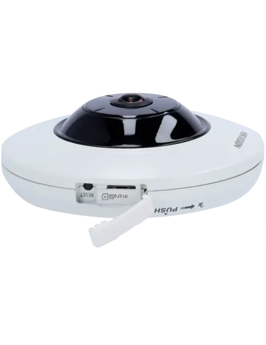HIKVISION PRO Hikvision - Cámara IP Fisheye 5 Mpx (2560×1920) - Lente