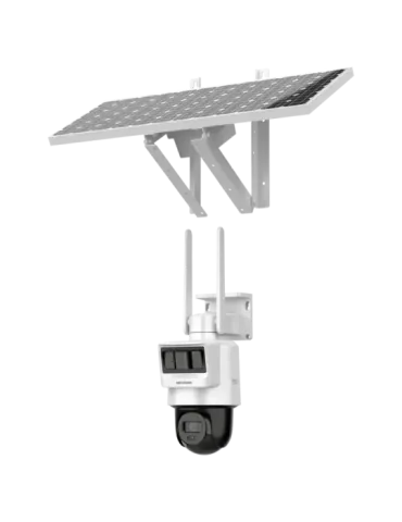 HIKVISION PRO Cámara IP domo PT Solar 4G - Resolución 4 Mpx (2560x1440