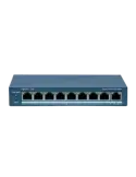 Hikvision Switch PoE Gestionable - 8 puertos PoE 802.3af/at + 1 Uplink
