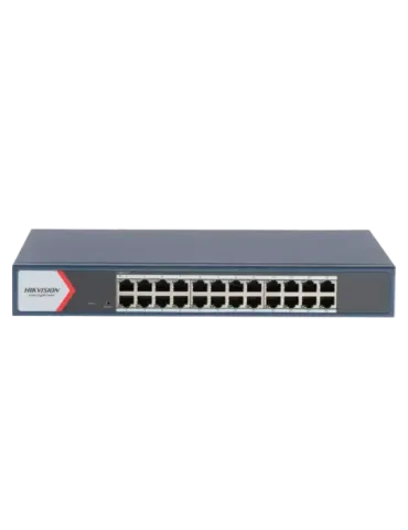 Hikvision Gigabit Switch Gestionable - 24 RJ45 10/100/1000 Mbps - VLAN
