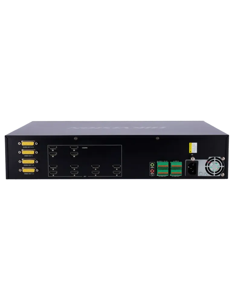 HIKVISION Decodificador Hikvision - 192 canales - Capacidad de decodif