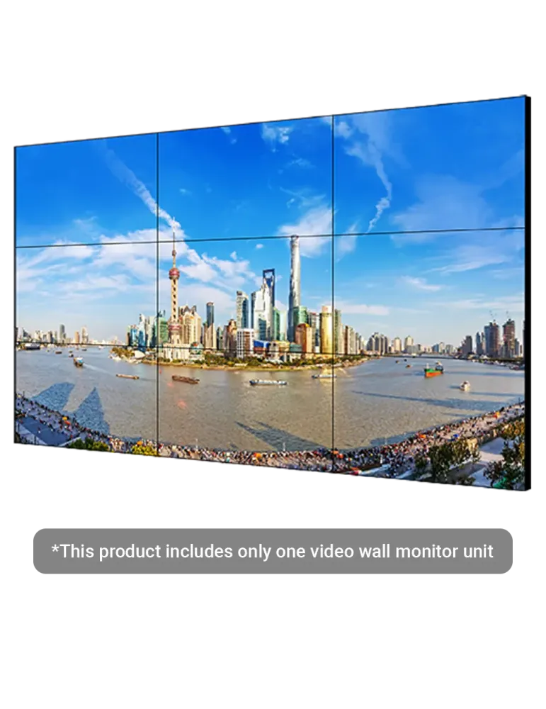 HIKVISION Monitor videowall 55″ - Resolución FHD - Brillo 500 nits - M