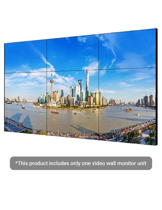 HIKVISION Monitor videowall 55″ - Resolución FHD - Brillo 500 nits - M