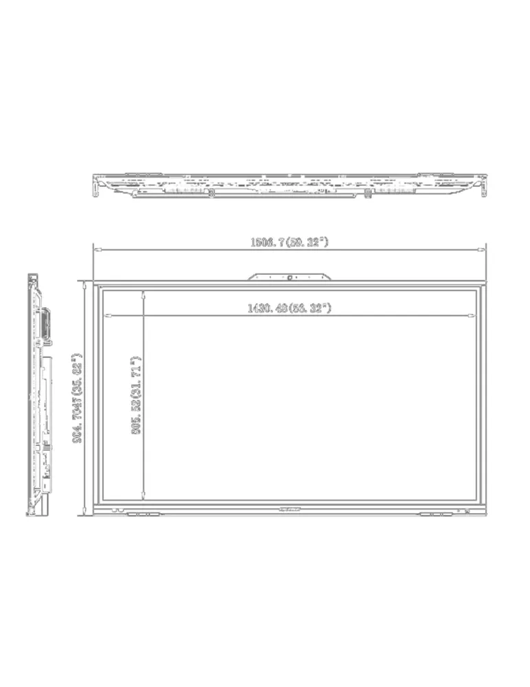 HIKVISION Pantalla colaborativa 65″ 4k DLED - Coeficiente de contraste