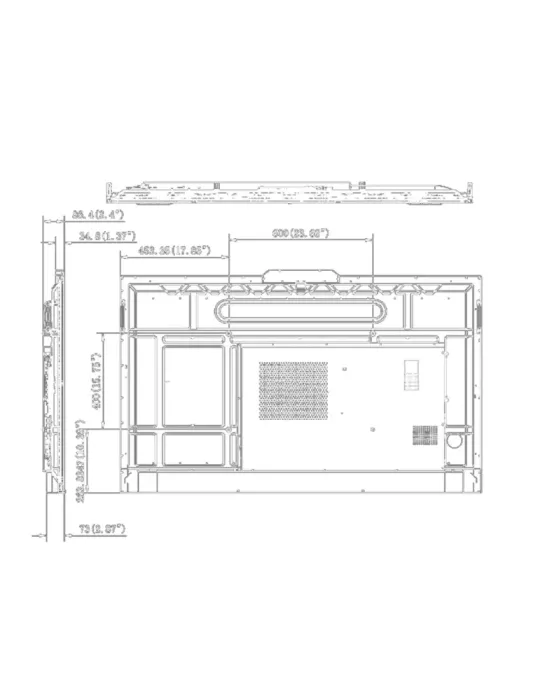 HIKVISION Pantalla colaborativa 65″ 4k DLED - Coeficiente de contraste