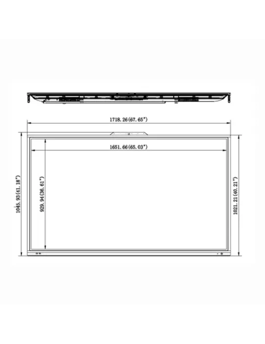 HIKVISION Pantalla colaborativa 75″ 4k DLED - Coeficiente de contraste