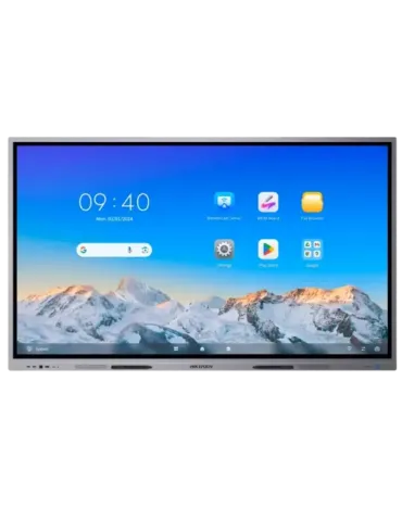 HIKVISION Monitor interactivo 65″ - Resolución 4K - Android 13 - Certi