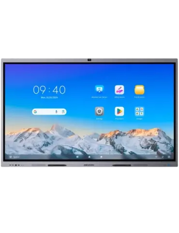 HIKVISION Monitor interactivo 75″ - Resolución 4K - Android 13 - Certi