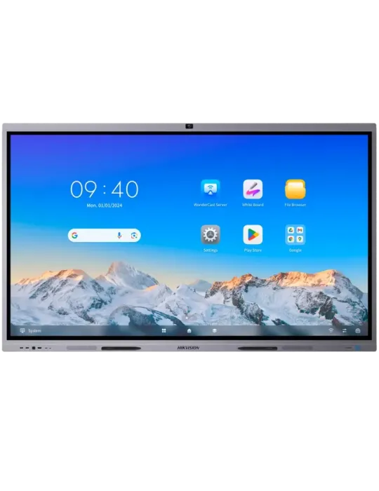 HIKVISION Monitor interactivo 75″ - Resolución 4K - Android 13 - Certi