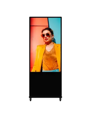 HIKVISION Totem con monitor 55″ - Uso en interiores - Resolución 4K -