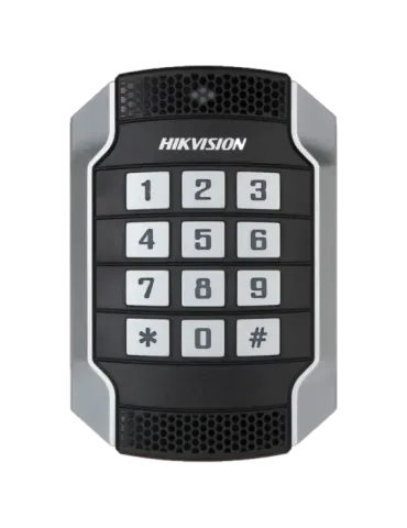 HIKVISION Lector de acceso - Acceso por tarjeta MF y PIN - Indicador L