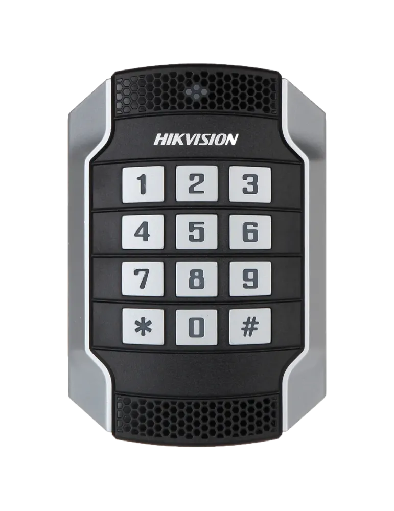 HIKVISION Lector de acceso - Acceso por tarjeta MF y PIN - Indicador L
