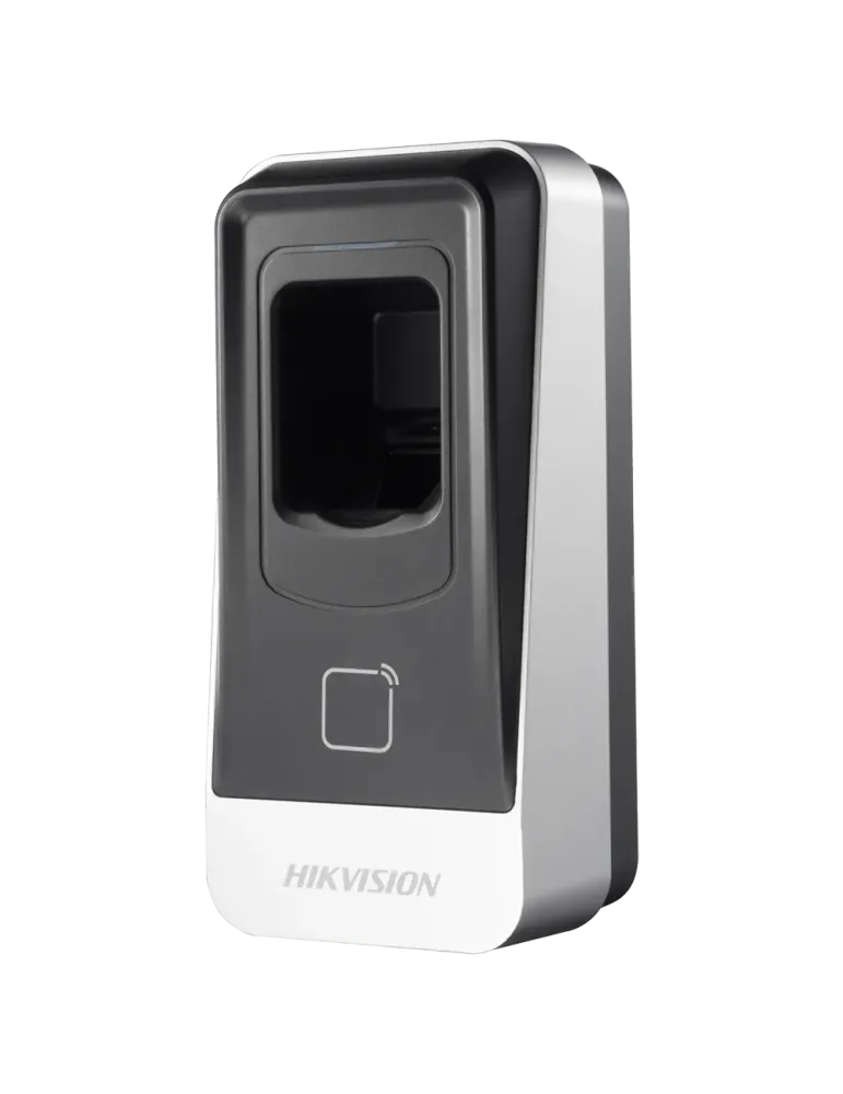 HIKVISION Lector de acceso - Acceso por huella y tarjeta EM - Indicado
