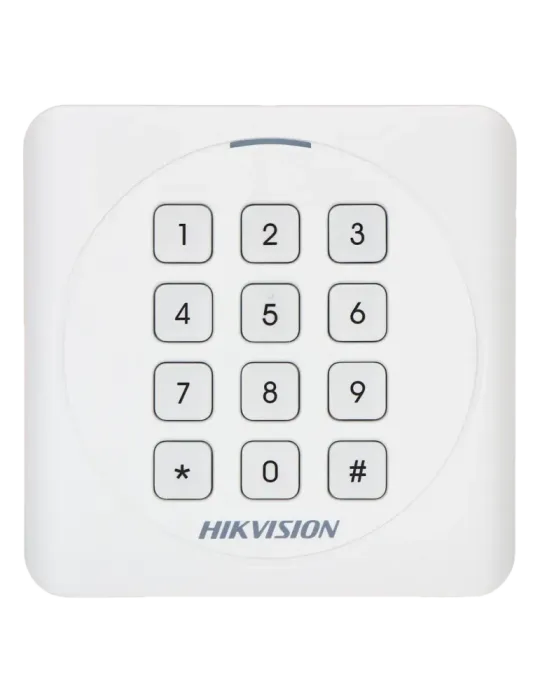 HIKVISION Lector de acceso - Acceso por tarjeta EM y PIN - Indicador L