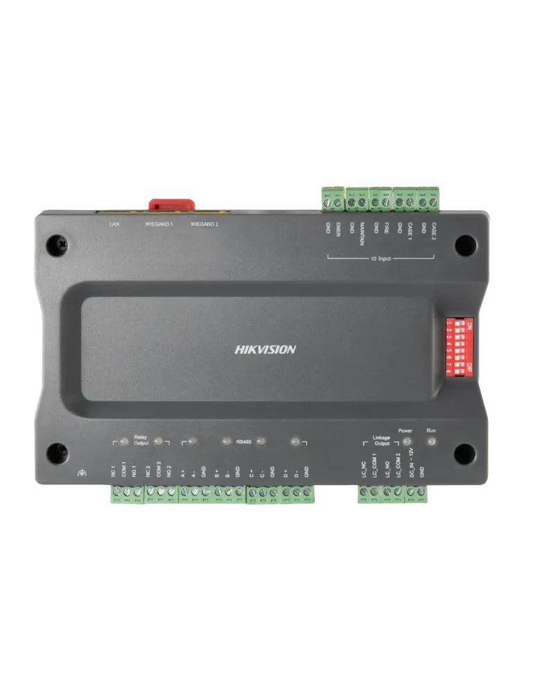 HIKVISION Controladora maestra para ascensores - Acceso por huella, fa