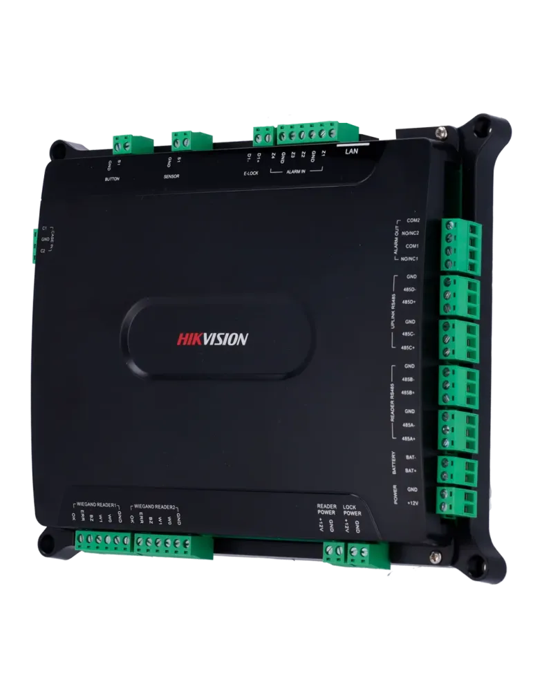 HIKVISION Controladora de acceso Multi-identificación - Facial, huella