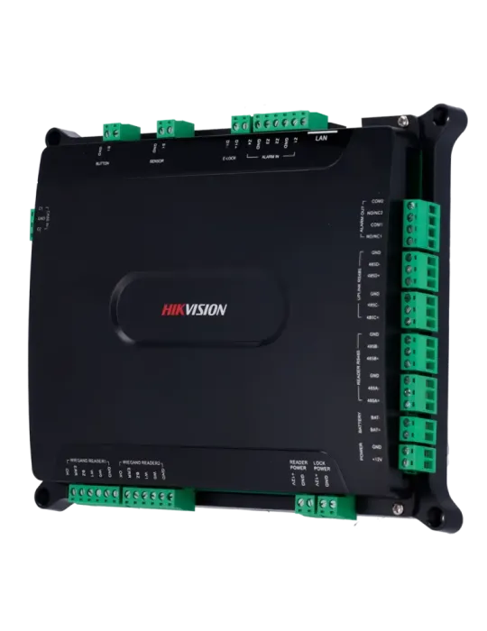 HIKVISION Controladora de acceso Multi-identificación - Facial, huella