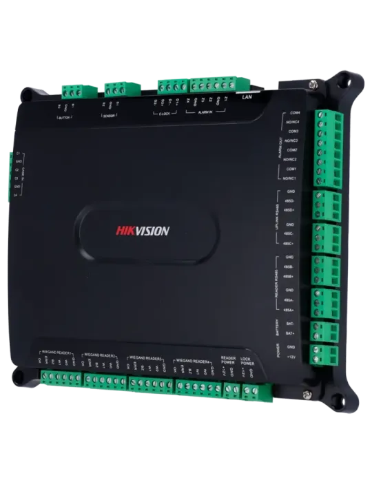 HIKVISION Controladora de acceso Multi-identificación - Facial, huella