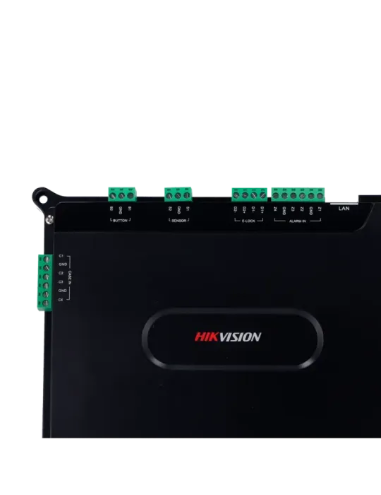 HIKVISION Controladora de acceso Multi-identificación - Facial, huella