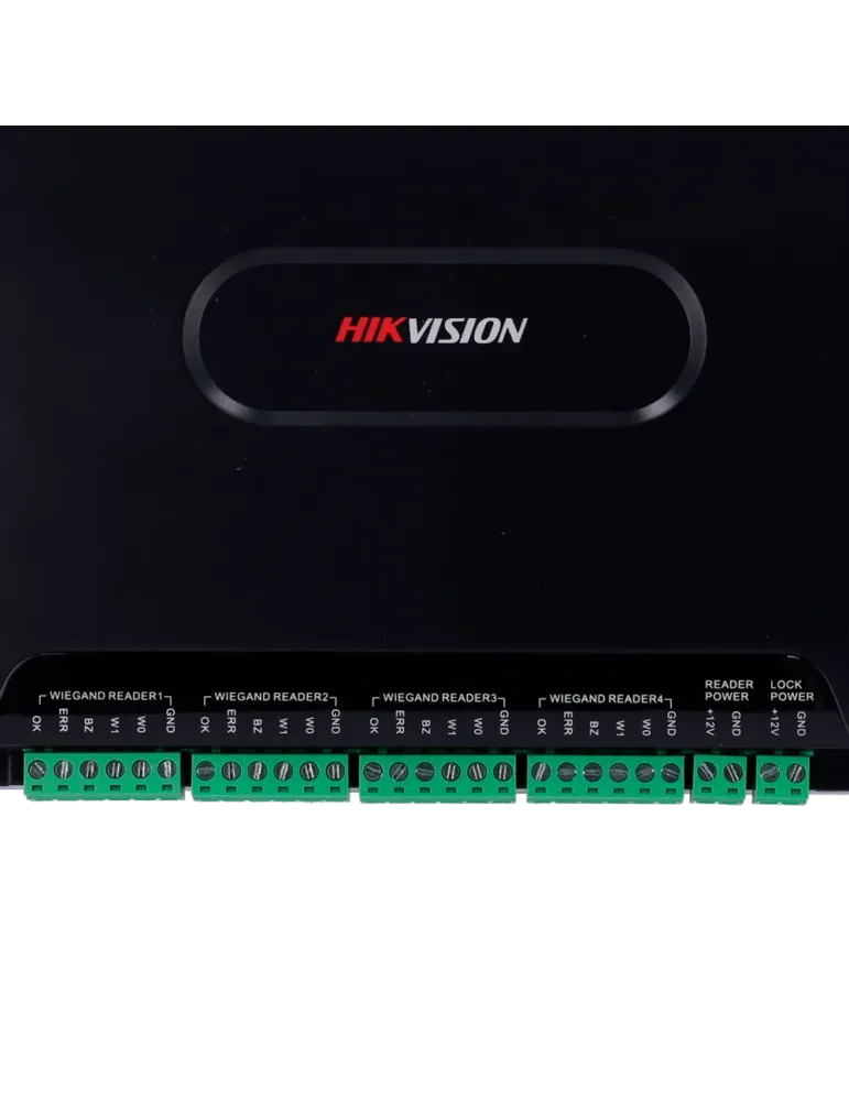HIKVISION Controladora de acceso Multi-identificación - Facial, huella