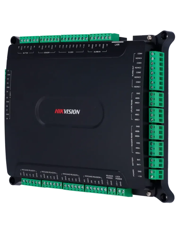 HIKVISION Controladora de acceso Multi-identificación - Facial, huella