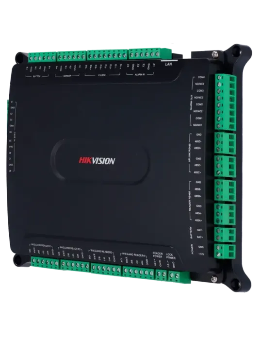 HIKVISION Controladora de acceso Multi-identificación - Facial, huella