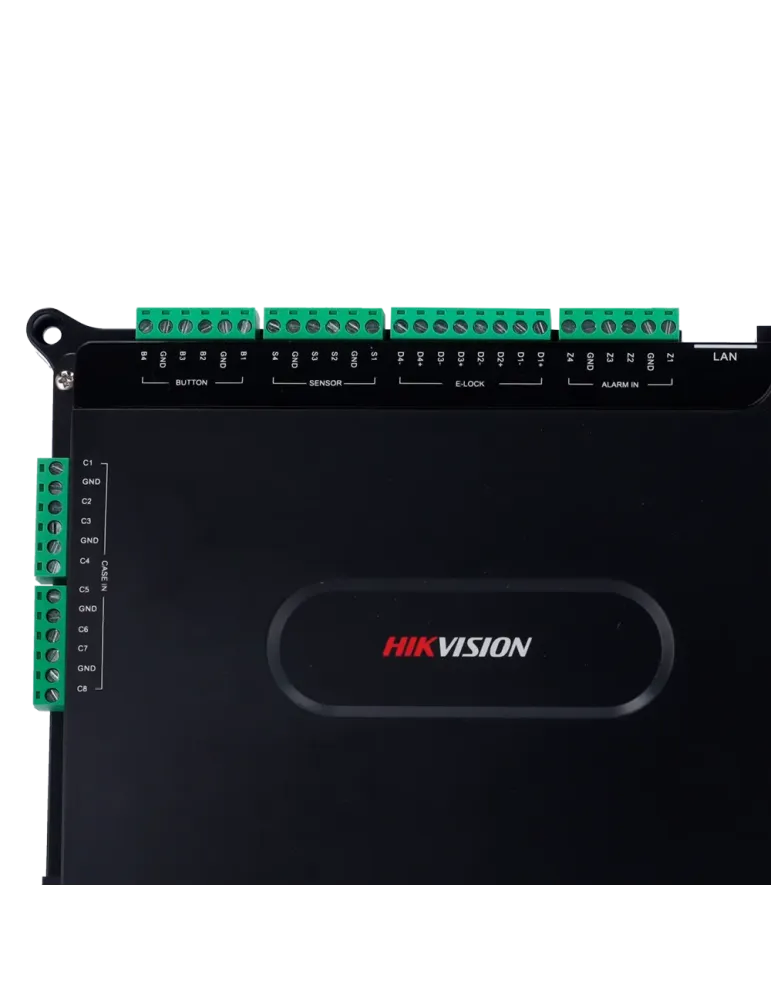 HIKVISION Controladora de acceso Multi-identificación - Facial, huella