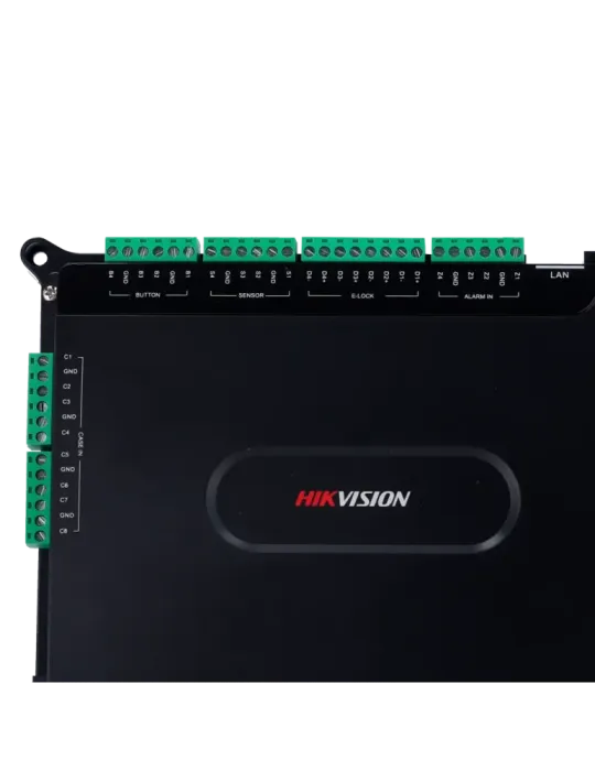 HIKVISION Controladora de acceso Multi-identificación - Facial, huella
