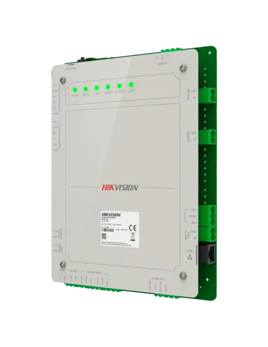 HIKVISION Controladora de acceso Multi-identificación - Facial, huella