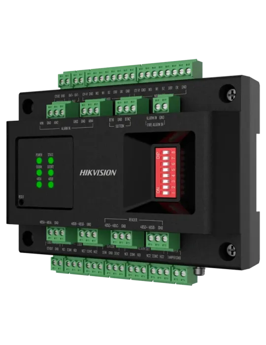 HIKVISION Controladora de acceso extensora - Facial, huella, tarjeta,
