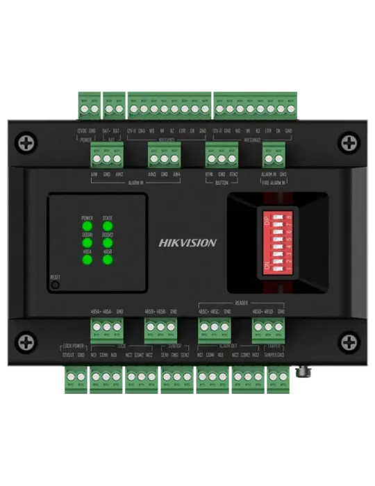 HIKVISION Controladora de acceso extensora - Facial, huella, tarjeta,