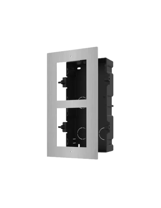 HIKVISION Panel frontal y caja de registro encastrada - Hasta 2 módulo