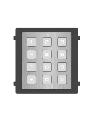 HIKVISION Módulo de extensión de acero inoxidable - Llamada a diferent