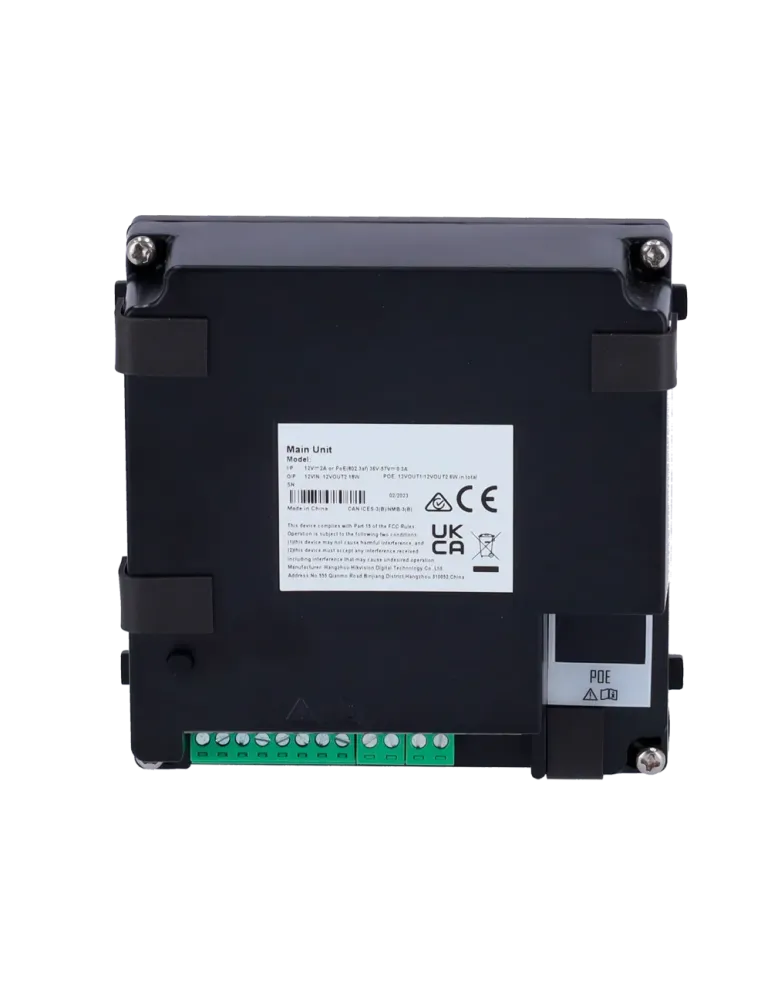 HIKVISION Videoportero IP - Cámara 2 Mpx - Audio bidireccional - App m