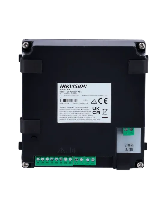 HIKVISION Videoportero 2 hilos - Cámara 2 Mpx - Audio bidireccional -