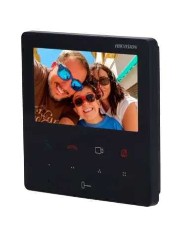 HIKVISION Monitor para videoportero - Pantalla táctil TFT de 4.3″ - Au